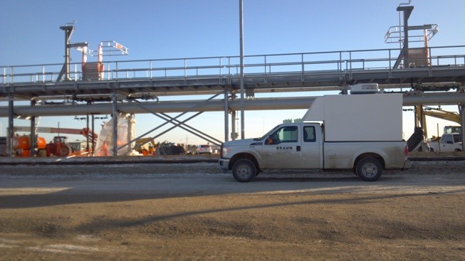 Truck at a Plant
