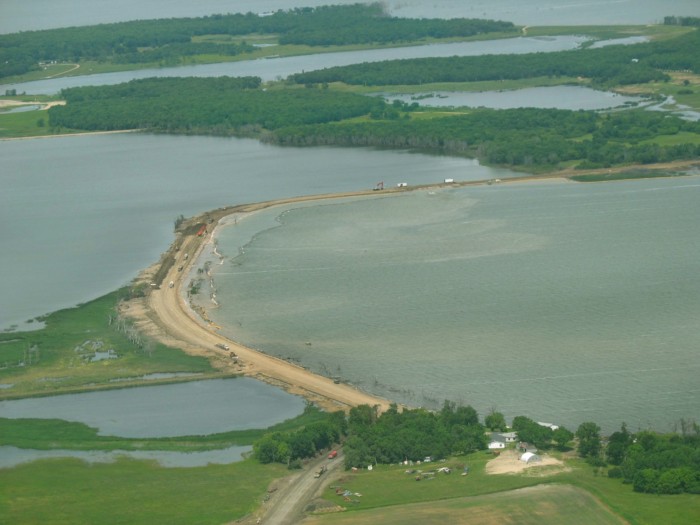 Roads Acting As Dams